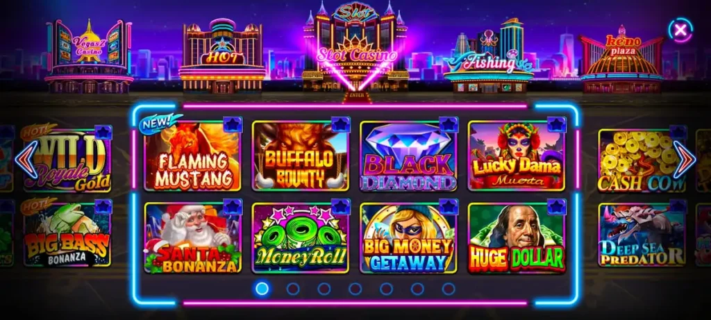 Juwa 2.0 game lobby screenshot